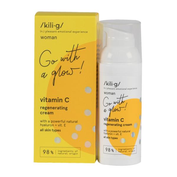 Crema de Fata Regeneranta cu Vitamina C Kilig, 50ml esteto.ro imagine noua