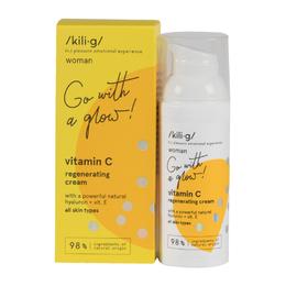 Crema de fata regeneranta cu vitamina C, KILIG WOMAN, 50 ML — BioCart