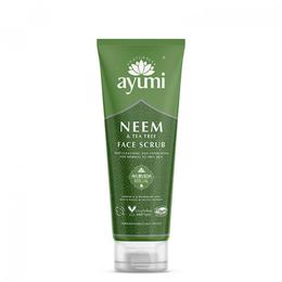 Exfoliant facial cu neem   tea tree ayumi, 125ml