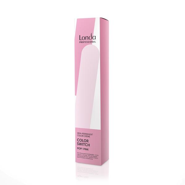 Vopsea Semi-Permanenta – Londa Professional Color Switch Semi-Permanent Color Creme, Pop! Pink, 80ml esteto.ro