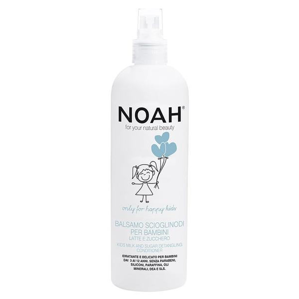 Balsam Spray pentru Descurcarea Parului cu Lapte si Zahar pentru Copii Noah, 250ml