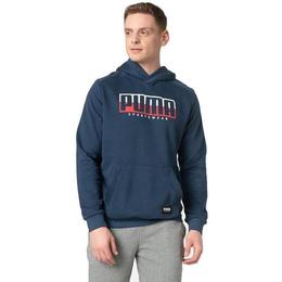Hanorac barbati puma athletics hoodie tr 58134743, s, albastru