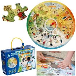 Puzzle circular anotimpurile - beleduc
