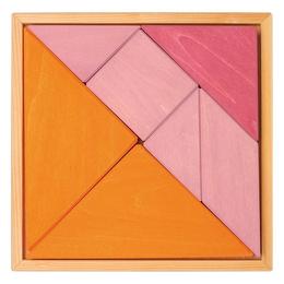 Tangram, puzzle roz - grimms