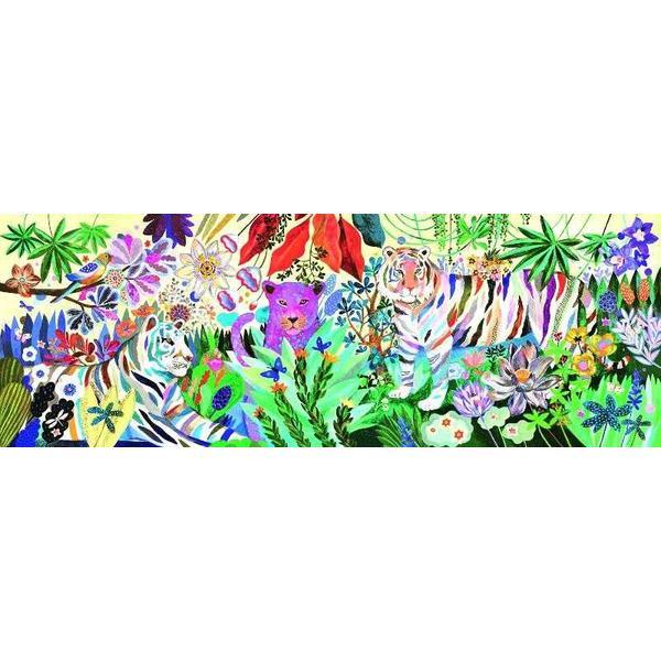 Puzzle tigrii curcubeu - djeco
