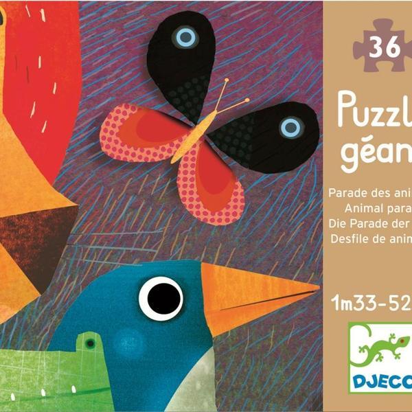 Puzzle gigant parada animalelor