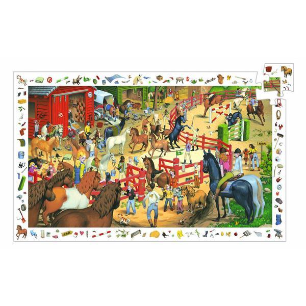 Puzzle observatie cai