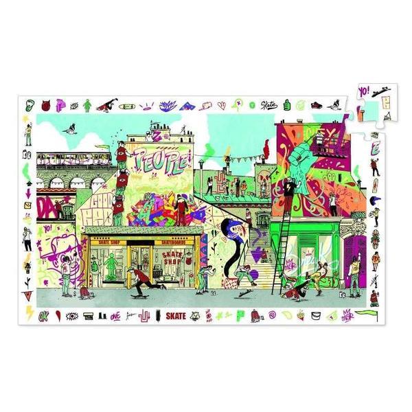 Puzzle observatie street art