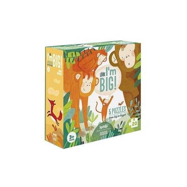 Puzzle londji, mama si puiul
