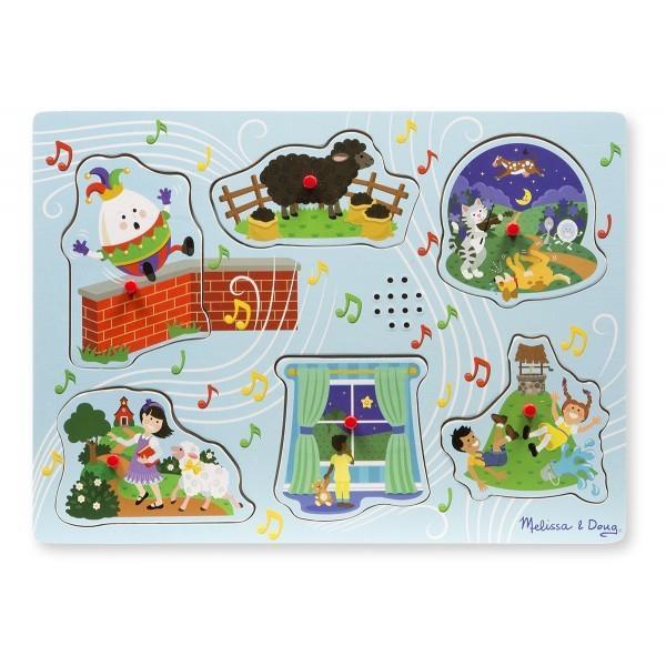 Puzzle cu sunete cantecele copilariei 2