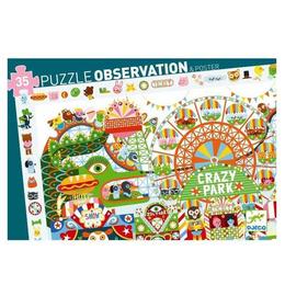Puzzle observatie parcul de distractii