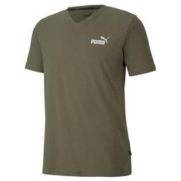 Tricou barbati puma essentials v neck 85242159, xl, verde