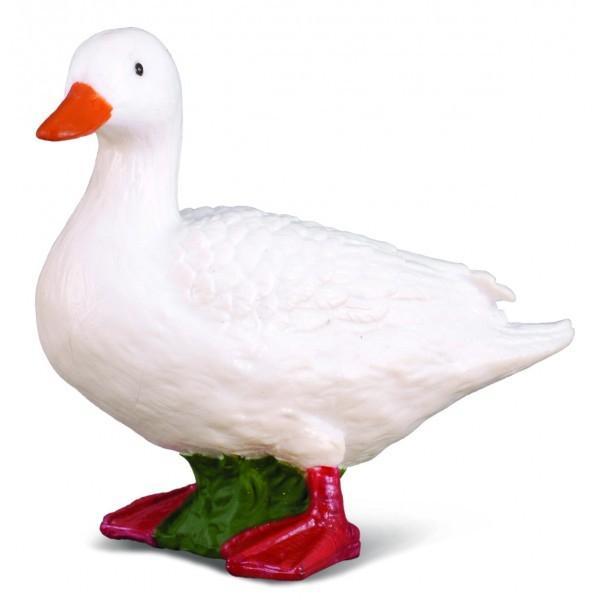 Rata alba s - animal figurina