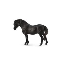 Ponei negru dartmoor l - animal figurina