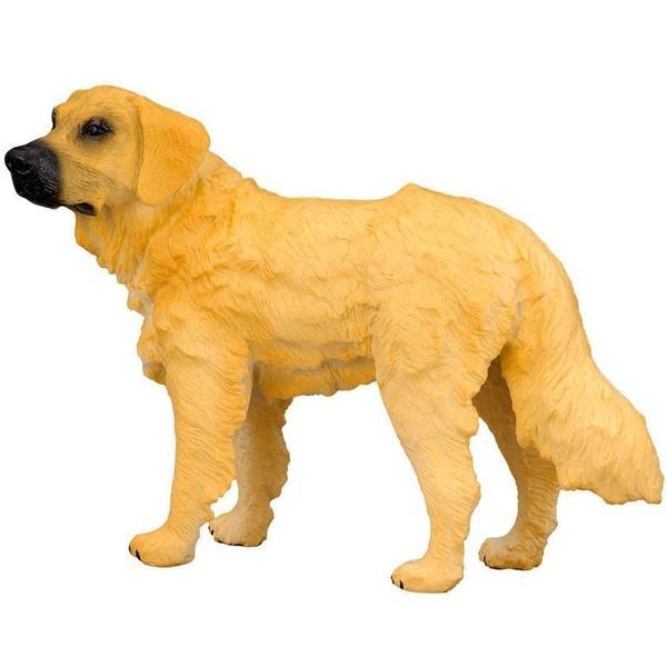 Golden retriever m animal figurina