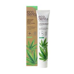 Pasta de dinti organica multifunctionala cu ulei de canepa ecodenta, 75ml