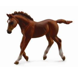 Manz thoroughbred chestnut m - animal figurina