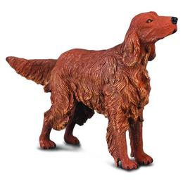 Setter irlandez roscat - animal figurina