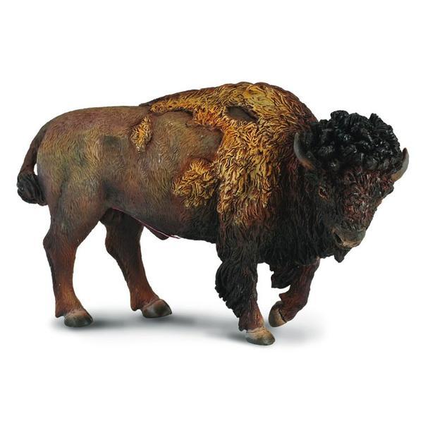 American bison l - animal figurina