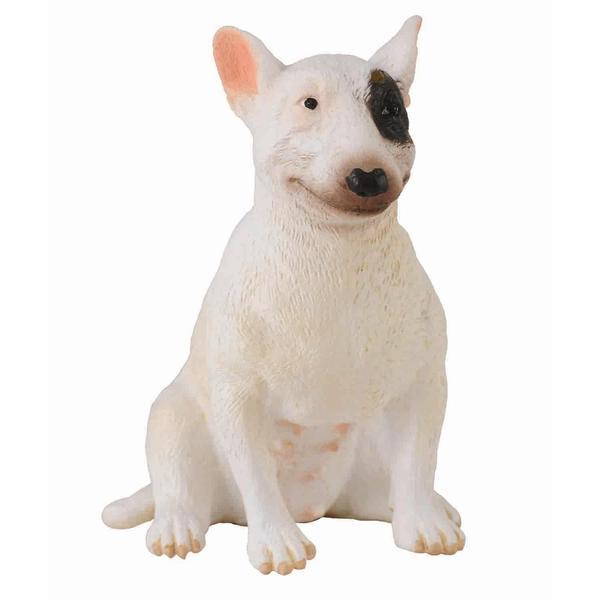 Caine bull terrier femela - animal figurina