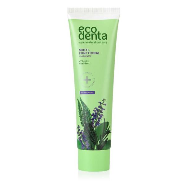 Pasta de Dinti Multifunctionala cu Extracte de 7 Plante si Kalident Ecodenta, 100ml