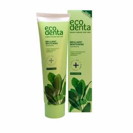 Pasta de dinti pentru albire cu ulei de menta, extract de salvie si kalident ecodenta, 100ml
