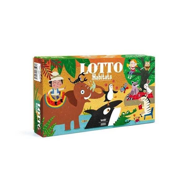Joc de asociere londji, loto habitat