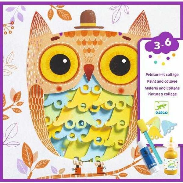 Joc creativ - colaj si pictura, fantastic