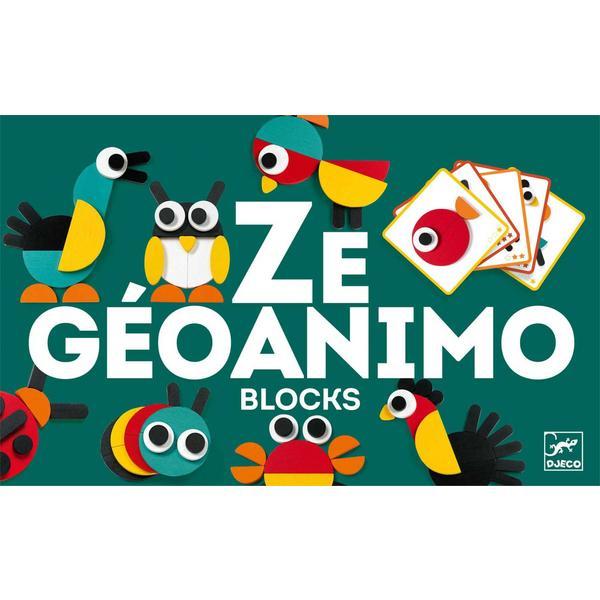 Ze geoanimo - joc tangram de asociere