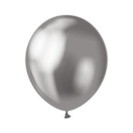 Set 7 baloane latex 30 cm - gri grafit platinat - tomvalk