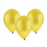 Set 100 baloane latex 30 cm - auriu - Tomvalk