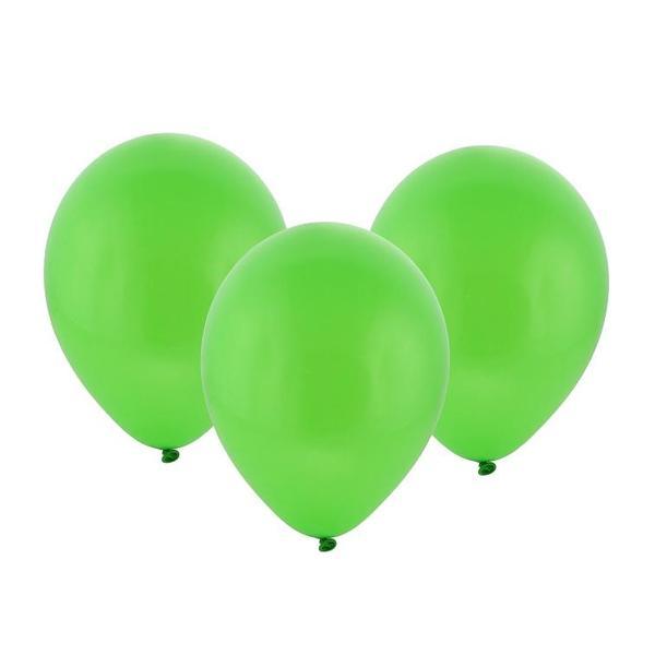 Set 100 baloane latex 30 cm - verde fistic - Tomvalk