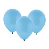 Set 100 baloane latex 25 cm - albastru - Tomvalk