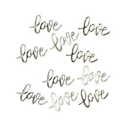 Confetti love - gold- 14 g - tomvalk