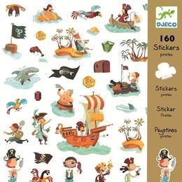 Abtibilduri pirati - set creativitate si indemanare