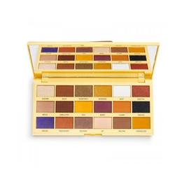 Paleta fard pleoape - makeup revolution london i heart revolution chocolate eyeshadow palette creme brulee 18g