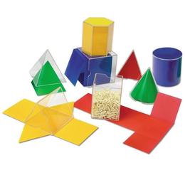 Primii pasi in geometrie - figuri geometrice desfasurate