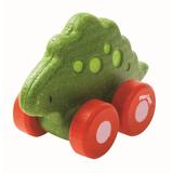 Masinuta dinozaur, culoare verde - Plan Toys