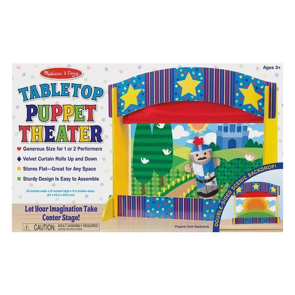 Teatru de papusi mediu - melissa   doug