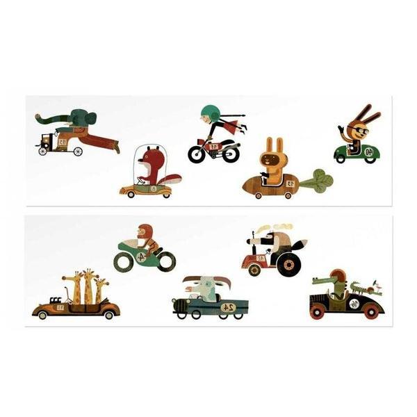 Tatuaje londji, cursa auto