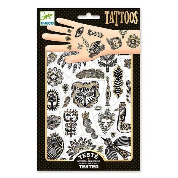 Tatuaje chic auriu