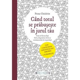 Cand totul se prabuseste in jurul tau - Pema Chodron, editura Litera