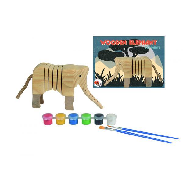 Set de pictat egmont, elefant din lemn