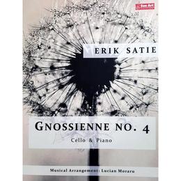 Gnossienne Nr.4. Cello and Piano - Erik Satie, editura Sonart