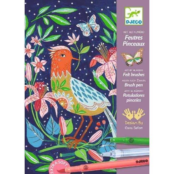Set lucru manual si desen - in gradina djeco