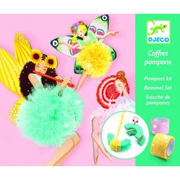 Set lucru manual si desen - Zane pompom Djeco