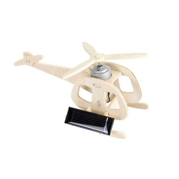 Elicopter, macheta cu panou solar - Egmont Toys