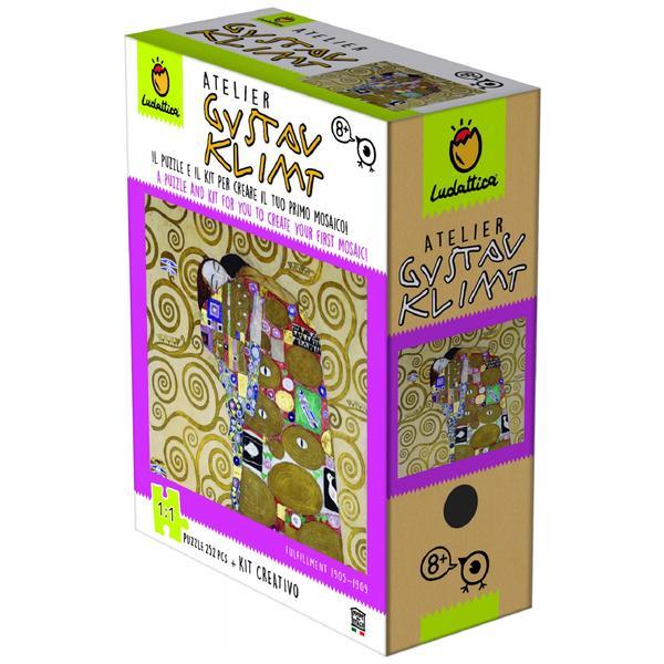 Kit creativ atelier + puzzle: gustav klimt