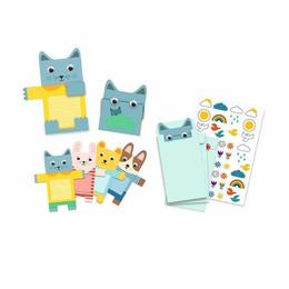 Felicitari / invitatii pentru petrecere - animalute djeco