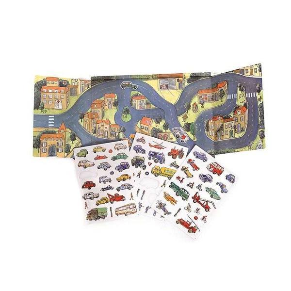 Orasul cu masini, set magnetic - egmont toys